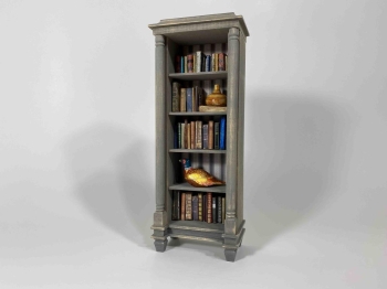 Biedermeier Bücherregal